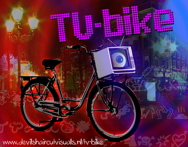 Devils Haircut Visuals, TV-bike concept Devils Haircut Visuals, TV-bike concept